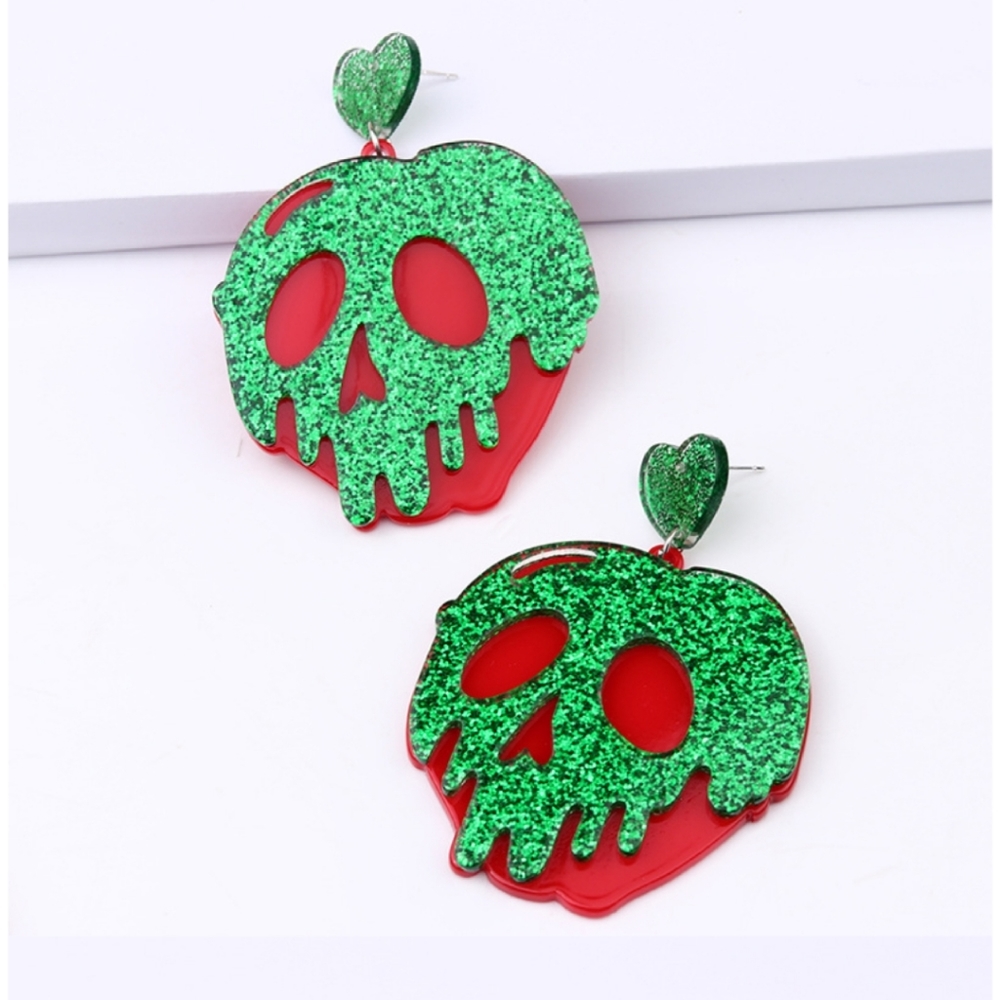 10/$20 NEW⚡Poison Apple Acrylic Earrings